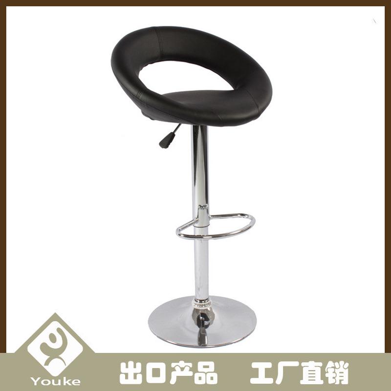 出口月亮欧式升降酒吧椅子高脚时尚简约湾吧台转椅
