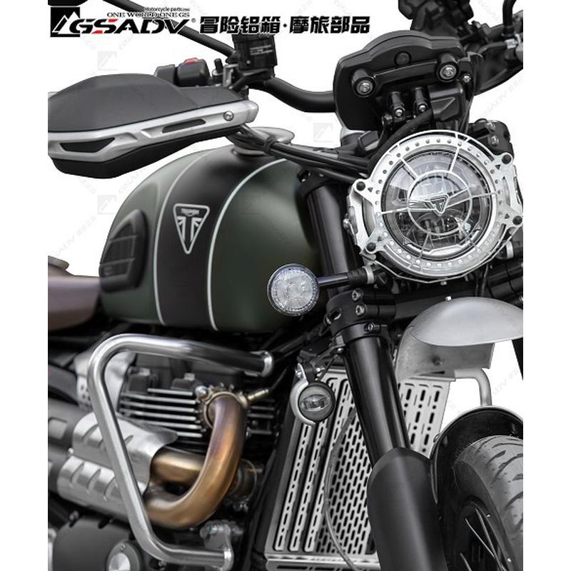 GSADV适用凯旋攀爬者1200XC护杠保险杠延长杠改装配件Scrambler