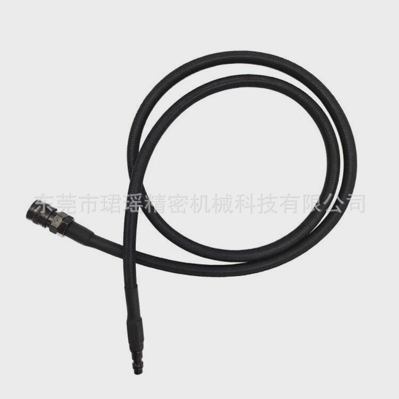 跨境供应40英寸低压尼龙编织充气软管气管co2过气管带快插200psi