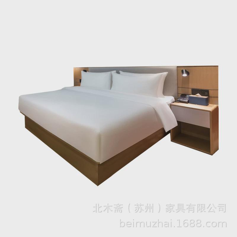 全套酒店家具标间全套快捷宾馆专用床箱公寓民宿客房家具你好翻新