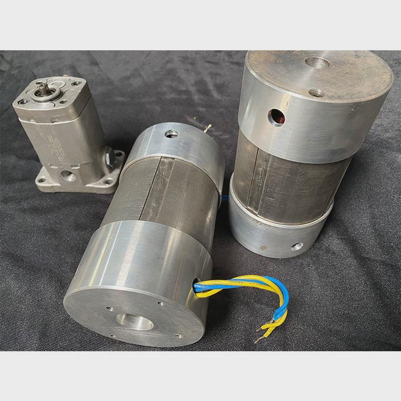 定制液压泵用升降路障地柱路桩系统油浸三相电机300w单两二四极