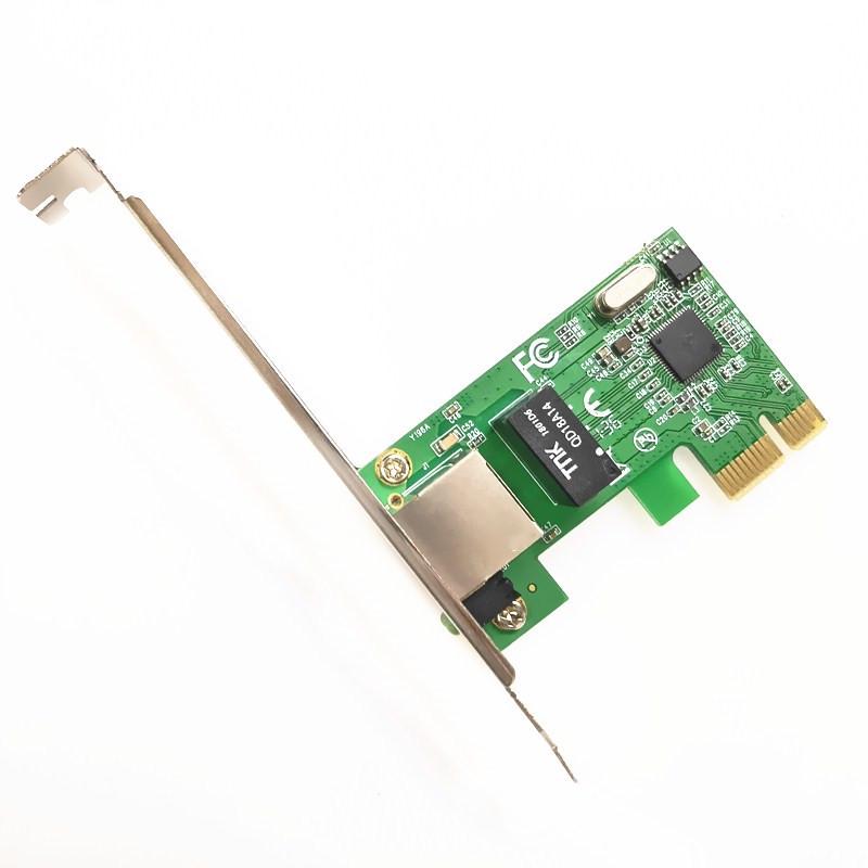 PCI-E千兆免驱网卡有线1000M台式主机RTL8111免驱以太网电脑板卡