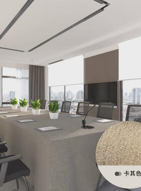 t5lp加大商务会议室桌布长方形尺寸会议桌茶桌办公室纯色素色宽台