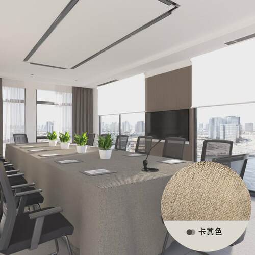t5lp加大商务会议室桌布长方形尺寸会议桌茶桌办公室纯色素色宽台