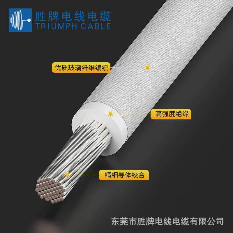 胜牌h05sj-k16mm大平方东莞编织线vde正标硅胶批发现货