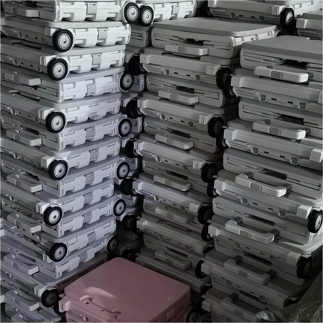 搬运小能手多功能可折叠车载收纳箱玩具收纳筐储物筐拉杆车