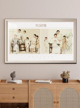 TUF4定制洗家庭全家福照片冲印放大相框婚纱照挂墙儿童相片打印