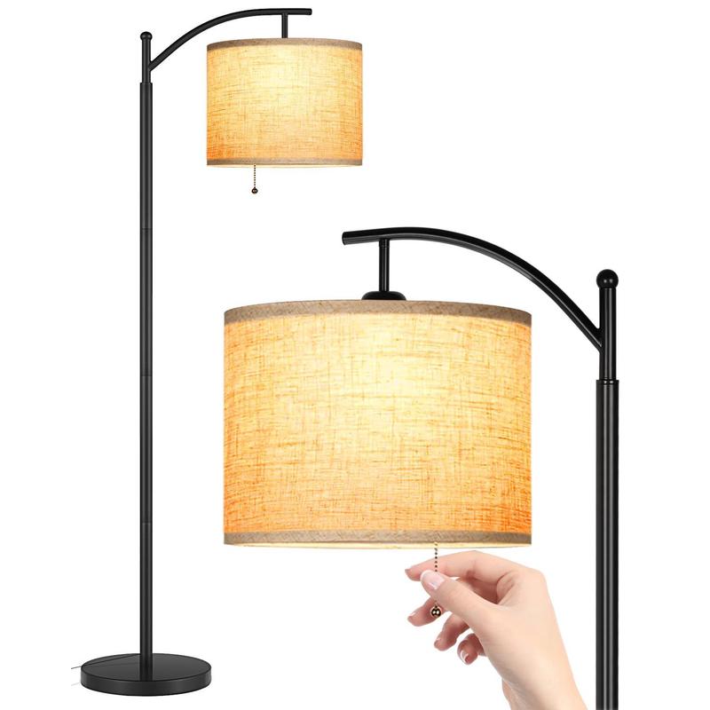 美式客厅落地灯创意欧式布艺台灯爆款灯具卧室床头灯简约落地台灯