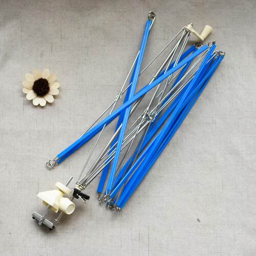 90n伞架毛线编织工具线手动毛线绕线机摇家用机缠线屯手摇绕器线