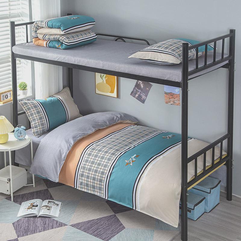 fs学生单人宿舍专用被子一整套六件套被褥全套冬被床上用品住校棉