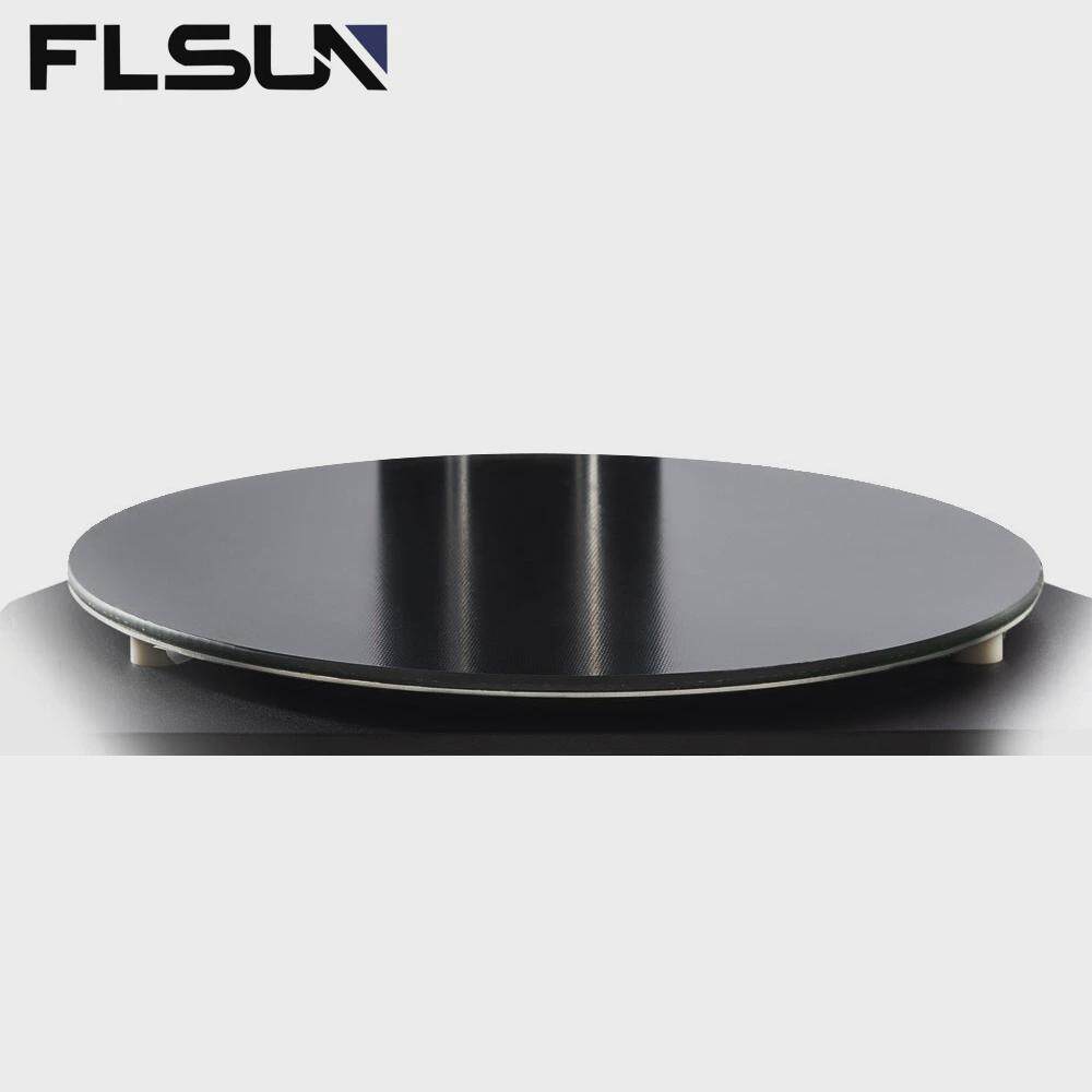 热销flsun3D打印机三角洲热床套件晶格平台圆形玻璃板易取模型