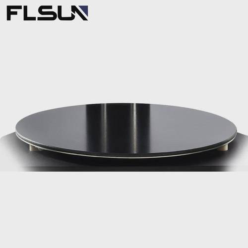 热销flsun3D打印机三角洲热床套件晶格平台圆形玻璃板易取模型