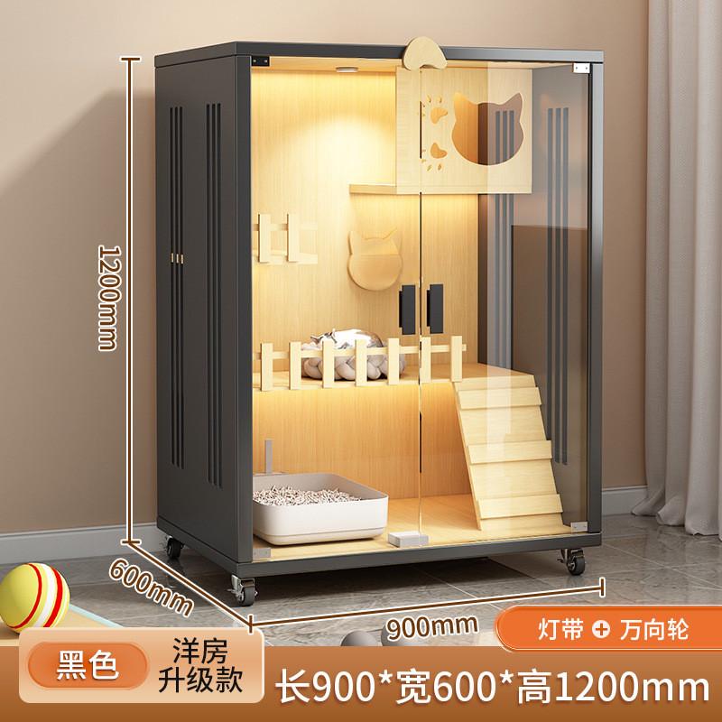 猫笼子超大自由空间豪华猫别墅室内家用猫窝猫屋猫咪房子猫舍猫柜