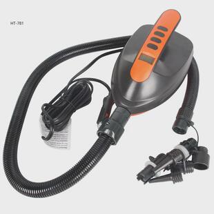 车载电动充放气泵便携桨板冲浪板SUP橡皮艇冲锋舟充气船12V支流泵