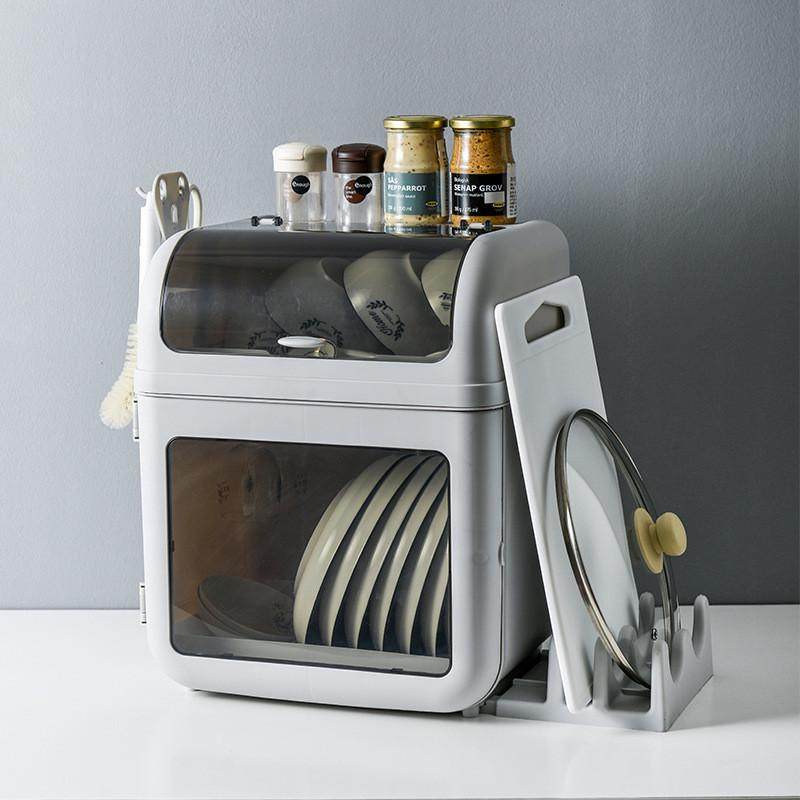 餐具收纳盒放碗筷收纳箱带盖碗架塑料沥水碗柜防尘用厨房置物架,畜牧/养殖物资,特种养殖设备,淘宝优惠券,粉丝福利购,淘宝优惠卷