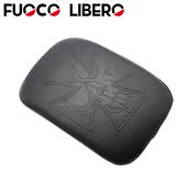 摩托车吸盘后坐垫适用哈雷复古改装 XL88312004872座垫压花十字