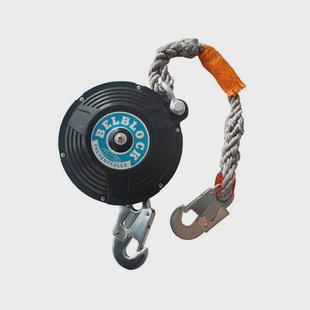 织带式防坠器3m5m7m10m20米150公斤双锁止工业高差空速式防坠器