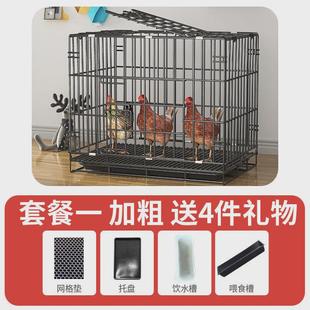 鸡笼家用小号大号特大号下蛋鸭子养殖笼家禽折叠鹅鸡窝鸡舍鸡笼子