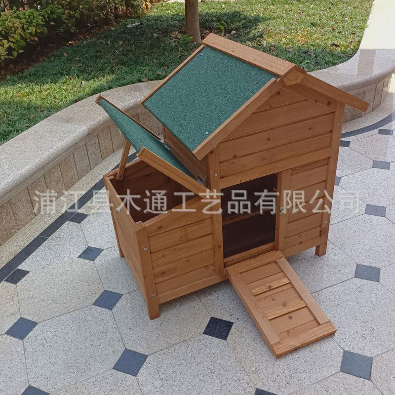户外木制鸡笼小型养鸡窝鸡舍鸡家用鸡棚鸭子笼鸭窝防水屋下蛋鸡舍