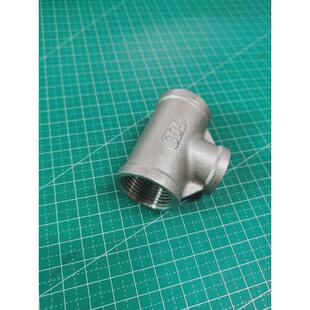 厂家直销开票不锈钢系统热风炉锻造管件s304316内丝三通dn20