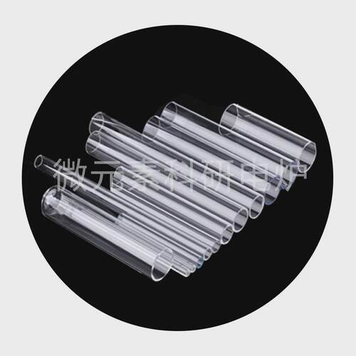 高温管式炉石英玻璃管高透明度耐酸耐碱耐腐蚀实验室加热炉玻璃管