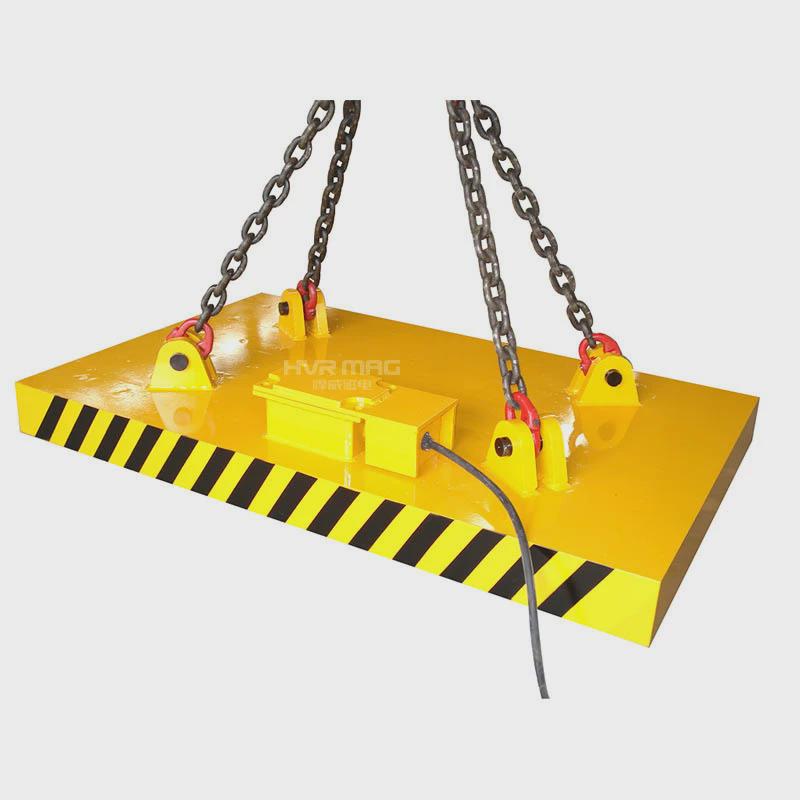 电控永磁起重器磁力吊小型电永磁吸盘铁板起重磁铁吊具悍威定制