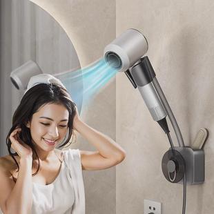 吹风机懒人支架收纳电吹风固定风筒免打孔挂架吹头发免手拿置新款