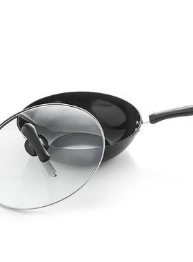赫曼德（nolte）忆家不粘炒锅烹饪厨房锅具精铁耐刮炒菜不粘锅