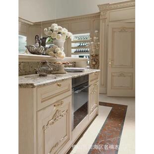 全屋整木烤漆胡桃木全原木橡木吊柜衣柜实木护墙板佛山家具厂