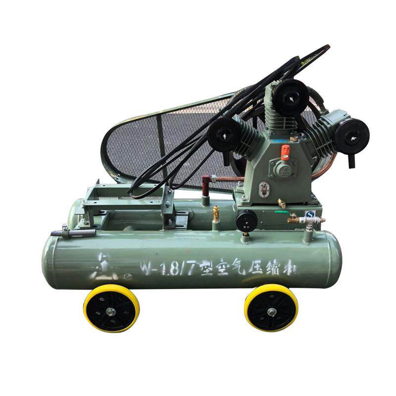 空气压缩机开山牌空压机w1.8/7w2.8/5风镐凿岩机用矿山空压机