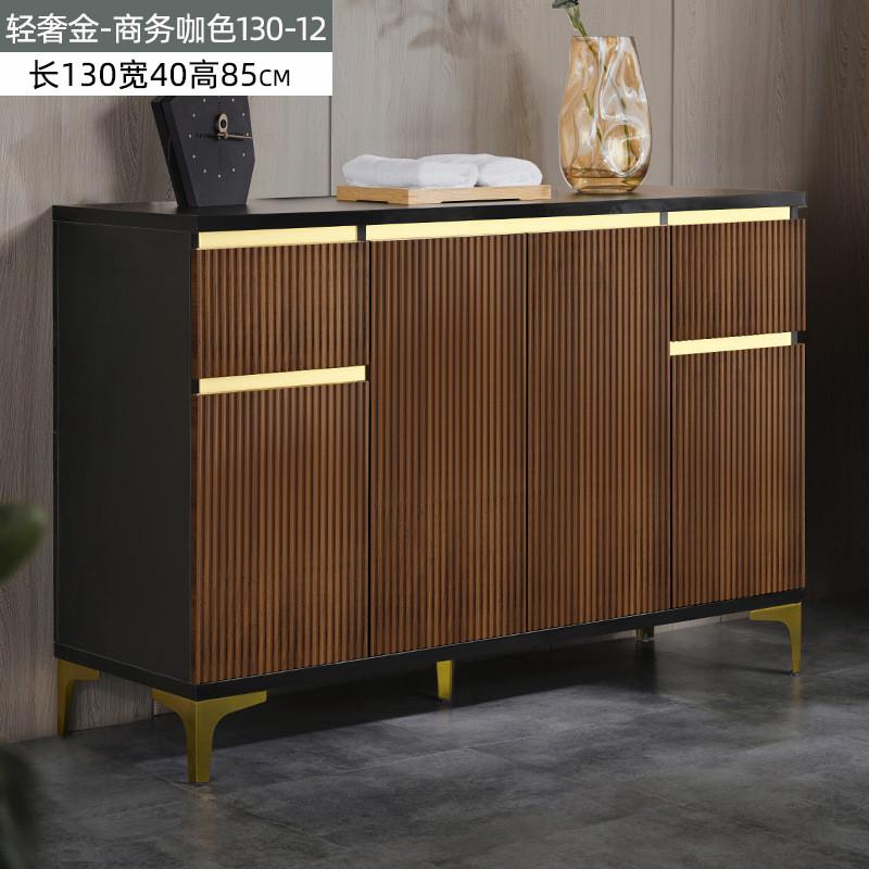商务餐边柜现代简约茶水柜轻奢咖客厅靠墙置物柜储物柜酒店备餐柜