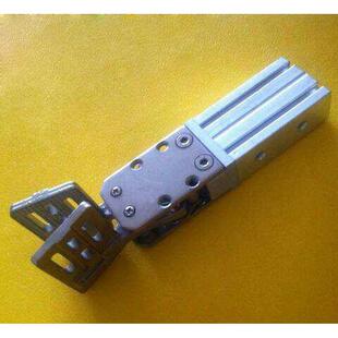 热销注塑机械手夹具水口夹加长斜臂l型夹头加大夹子加宽