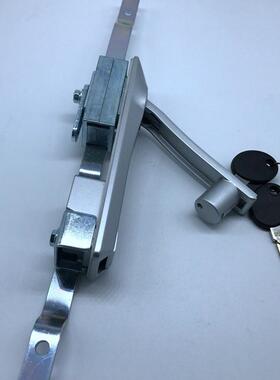 MS828L-2SC01锁芯银色连杆锁，电柜门锁，配电箱门锁，机箱机柜锁