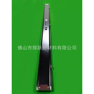厂家直供铝合金台球杆收纳盒双槽三槽通杆内衬杆盒斯诺克台球配件