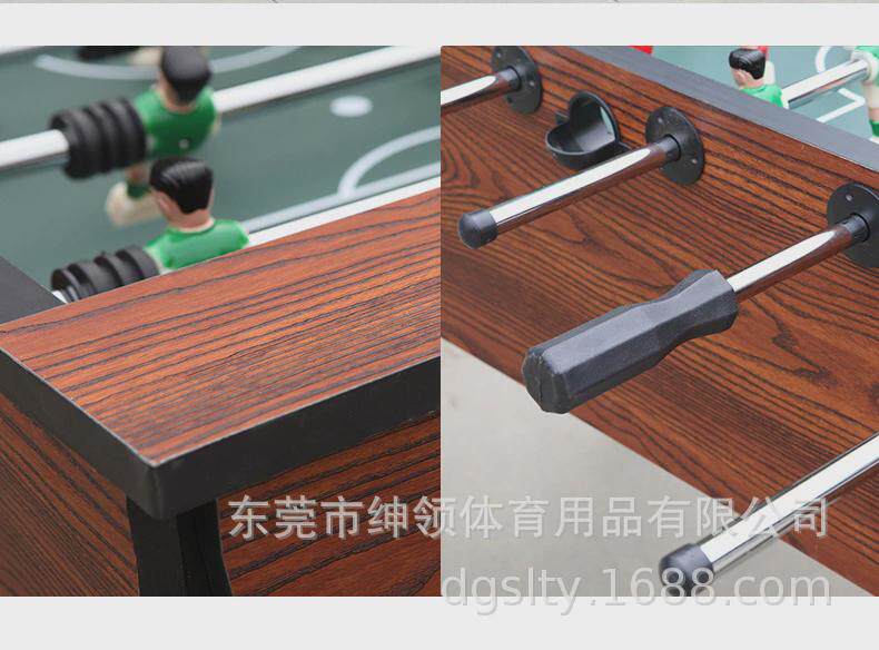 Стол для настольного футбола 桌上足球桌标准成人8杆桌上足球机台式足球台四人对战游比赛戏台