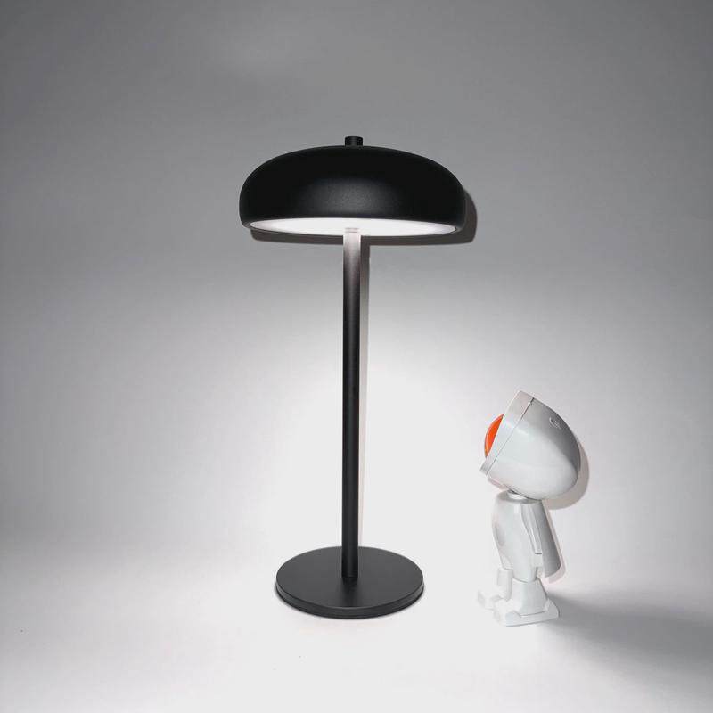 现代简约客厅卧室床头小夜灯台灯轻奢氛围感护眼调光灯装饰蘑菇