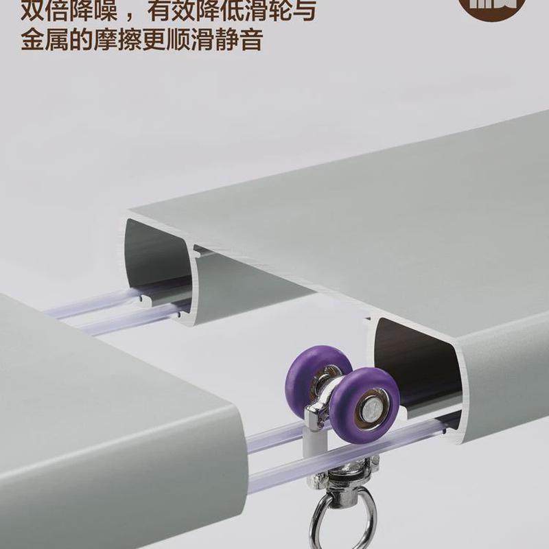 窗帘轨道双轨静音滑轨窗双层导轨顶装双排滑道盒子一整套,金属材料及制品,其他金属制品,淘宝优惠券,粉丝福利购,淘宝优惠卷