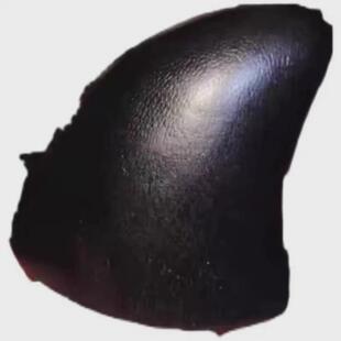 天然披毛犀双角珍贵工艺品小摆件收藏手把件养生文玩摆件