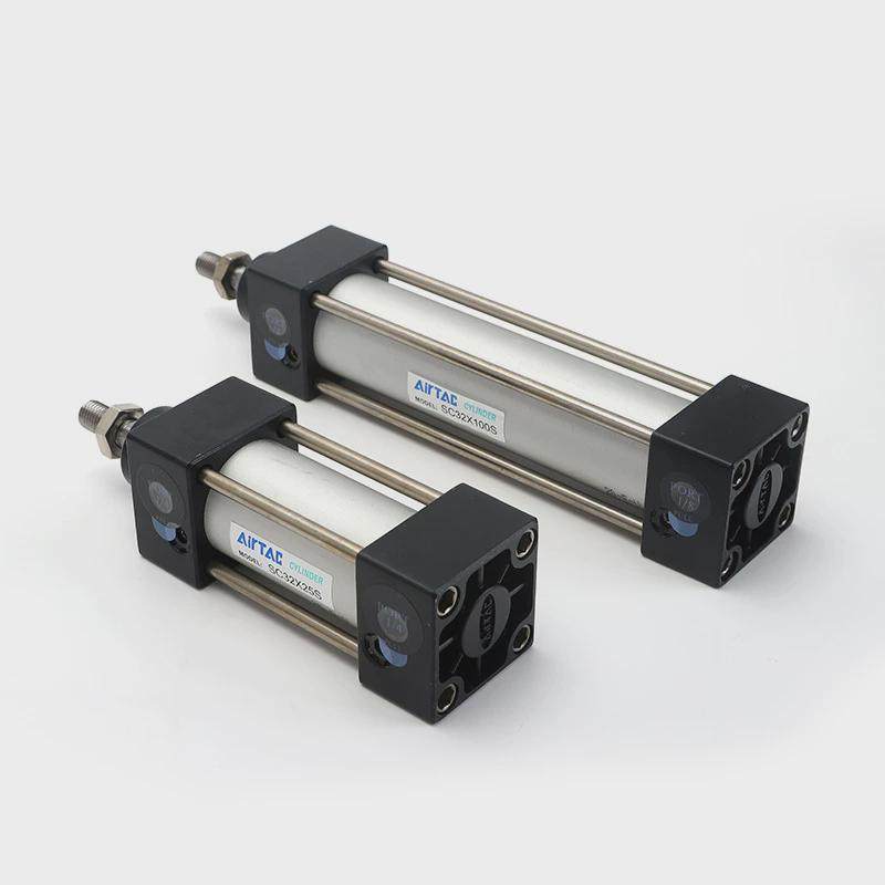 亚德客气动元件标准气缸sc标准气缸sc32小型大推力系列气缸