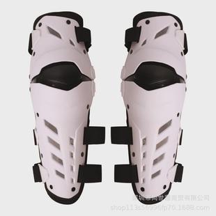 備越野賽車防摔機車護腿護膝山地兩件套三色 摩托車護具騎士裝