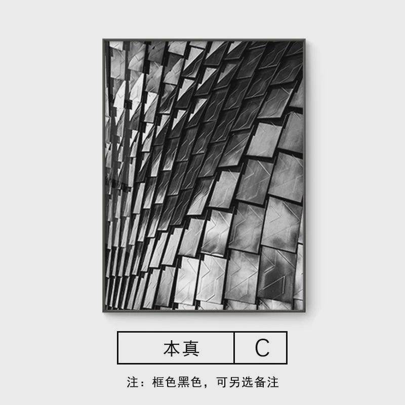 现代黑白客厅沙发抽象壁装饰画北欧电视背景墙艺术线条楼梯间壁画,家居饰品,现代装饰画,淘宝优惠券,粉丝福利购,淘宝优惠卷