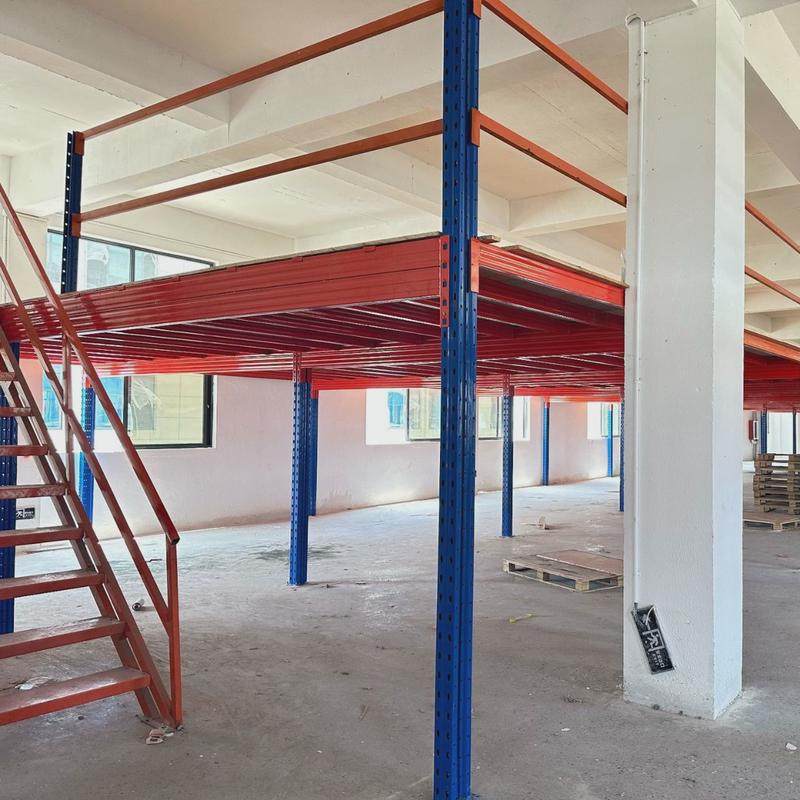 多层阁楼平台货架加厚厂房工厂仓库重型货架仓储阁楼式货架定制