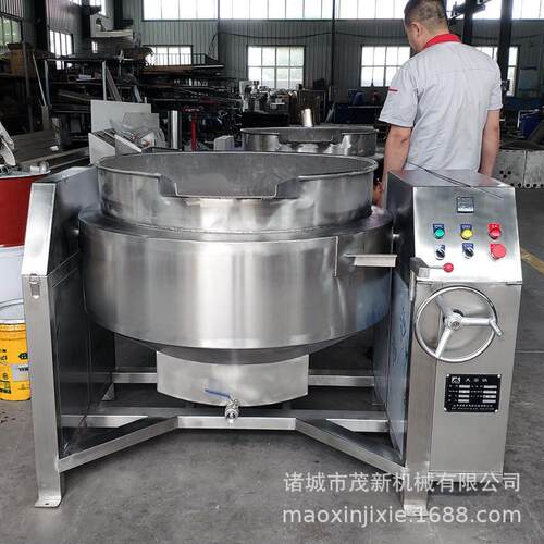 茂新电加热可夹层锅式夹层锅熬汤熬粥专用倾自动控温商用