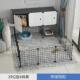 创意狗围栏diy笼子铁网栅栏室内自由空间宠物狗猫笼狗笼狗隔离门