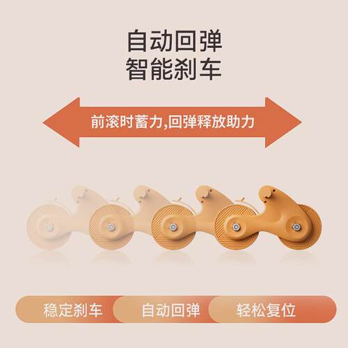 热销麦瑞克merach自动训练肘撑多功能健腹轮家用卷腹腹肌回弹健身