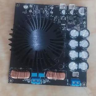 TPA3255D类数字单声道功放板600W散热器款功放主板