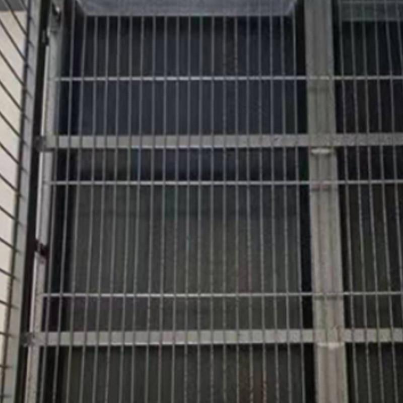 中大型犬方管加粗宠物狗笼狗窝多功能带隔断方管狗笼小型犬铁笼