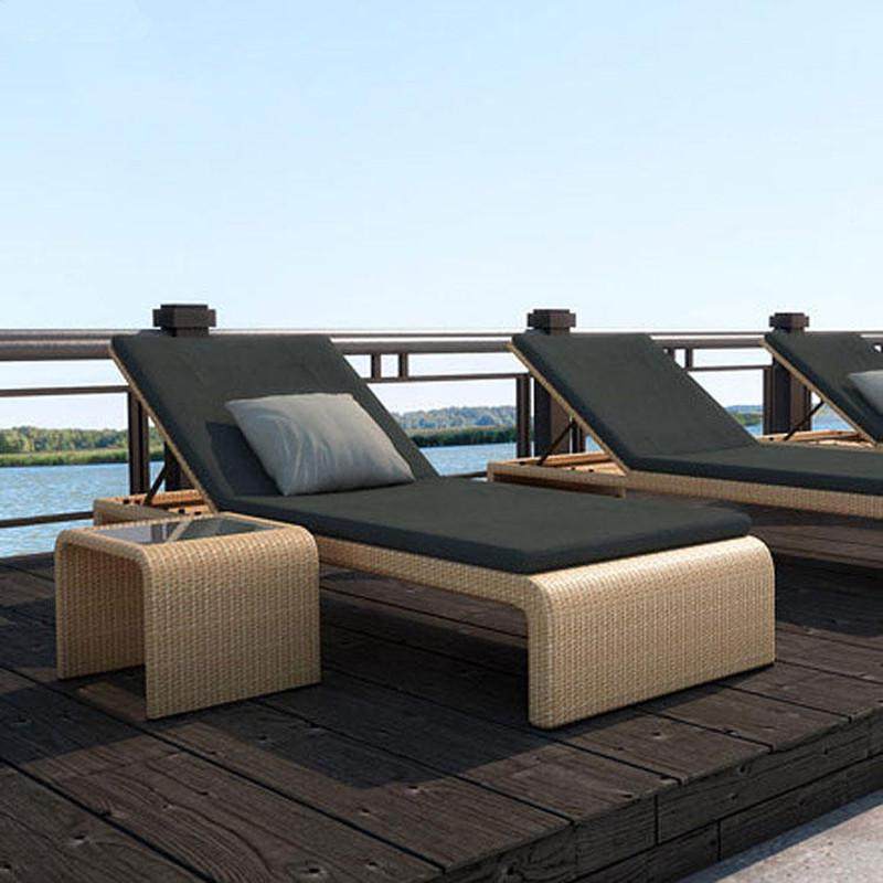 热销户外家具泳池沙滩海边休闲藤编躺床室外防水防雨庭院藤椅茶几,户外/登山/野营/旅行用品,户外椅子凳子,淘宝优惠券,粉丝福利购,淘宝优惠卷