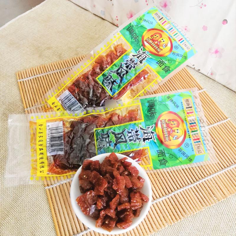 长勇娃娃乐日本海带风味16g*50袋辣条辣片麻辣调味小面筋制品零食