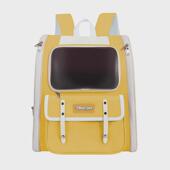 猫包外出包便携可折叠宠物包户外双肩牛津布可透明大容量视窗